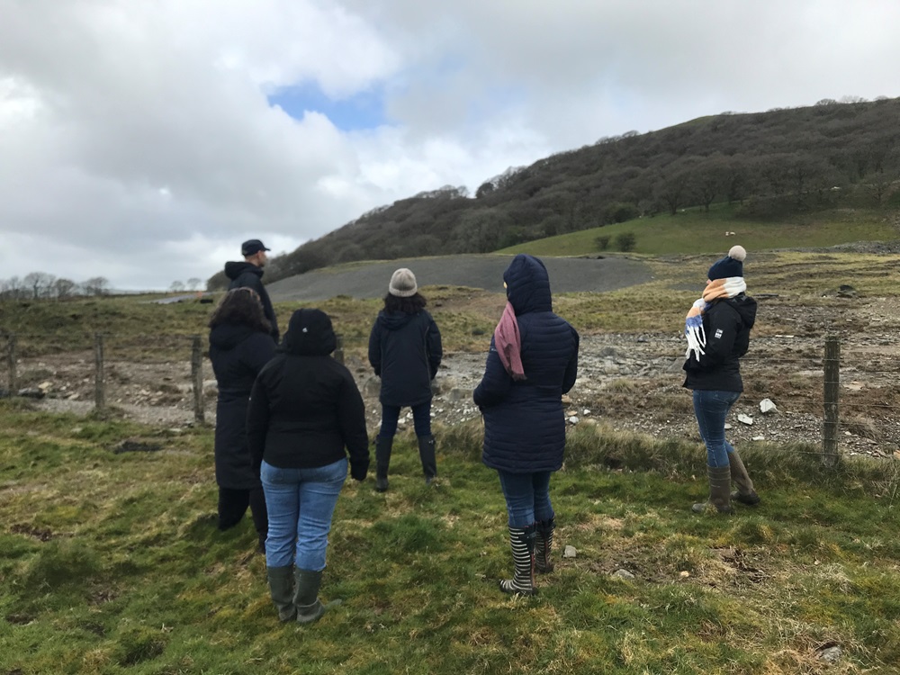 Lovely to welcome our partners in the Metal Mines project, Natural Resources Wales and the Coal Authority (Wales) to Strata Florida today, and we had a brilliant - if cold! - walk up to the Abbey Consoles mine, with environment expert Tom.
@NatResWales