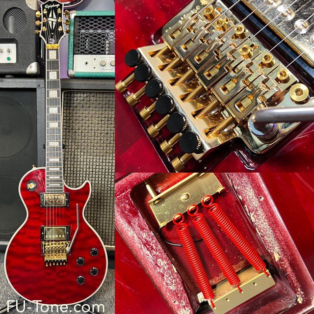 FU-Tone.com Loaded Epiphone Alex Lifeson for Aldo Nova! Gold Ti for Bonus Points! #futone #epiphone #aldonova #guitar #alexlifeson #guitartone