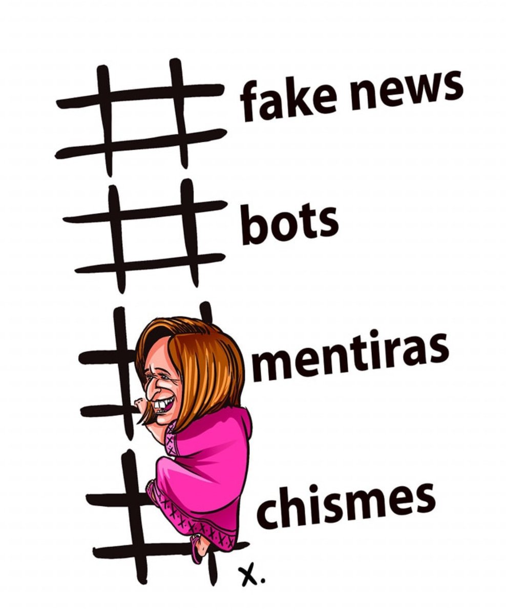 Los fachos creen que ganarán con fake news, bots, mentiras, chismes. Pues no!!!! El pueblo los conocemos y no les creemos nada. #XochitlYaPerdio #ClaudioXYaPerdió #VotoMasivoMorena