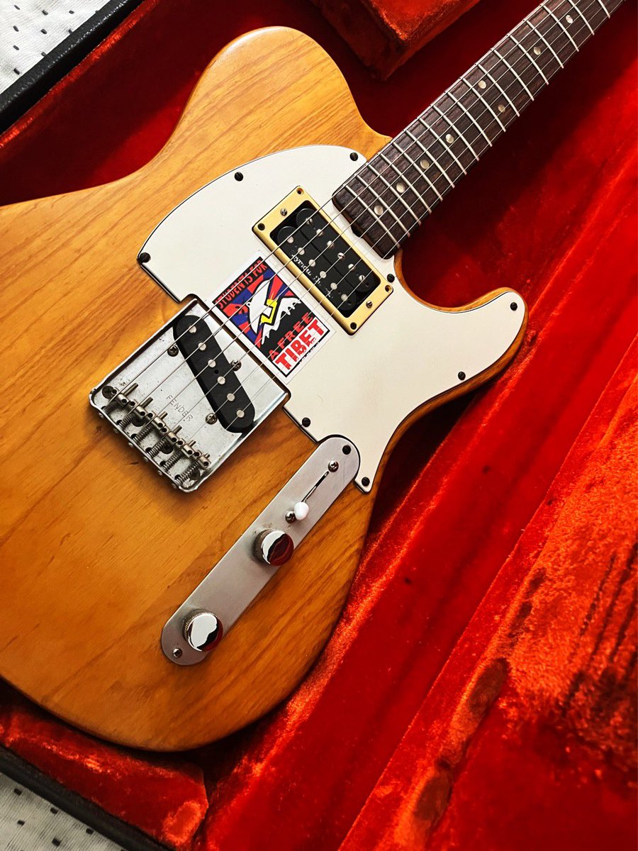 It’s Tele Tuesday, so… #telecaster #teletuesday #freetibet @SFTIndia