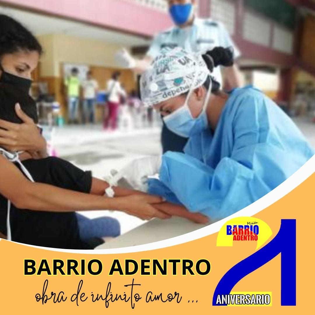 La vocación internacionalista de la Revolución Cubana y Bolivariana, presente en la Misión Barrio Adentro. #21AniversarioBarrioAdentro #CubaPorLaVida #CubaCoopera <a href="/cubacooperaven/">Brigada Médica Cubana en Venezuela</a> <a href="/MINSAPCuba/">Ministerio de Salud Pública de Cuba</a> <a href="/japortalmiranda/">José Angel Portal Miranda</a> <a href="/CubacooperaveG/">Brigada Médica Cubana en el Estado Guárico.</a> @CubCooperaVeGua