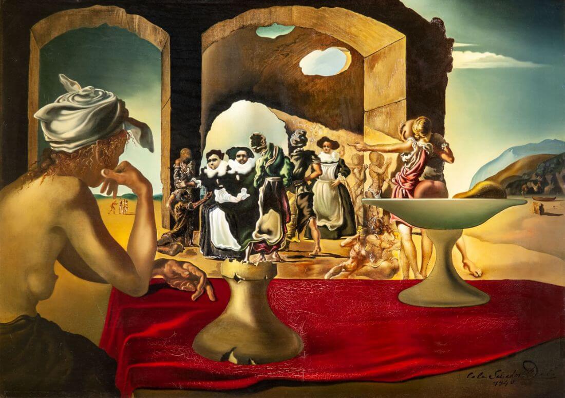サルバドール・ダリ (Salvador Dali、1904-1989) 『ヴォルテールの サルバドール・ダリ (Salvador Dali、1904-1989) 『ヴォルテールの