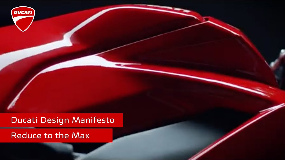 The Ducati Design Manifesto | Reduce to the Max dlvr.it/T5ZnkM