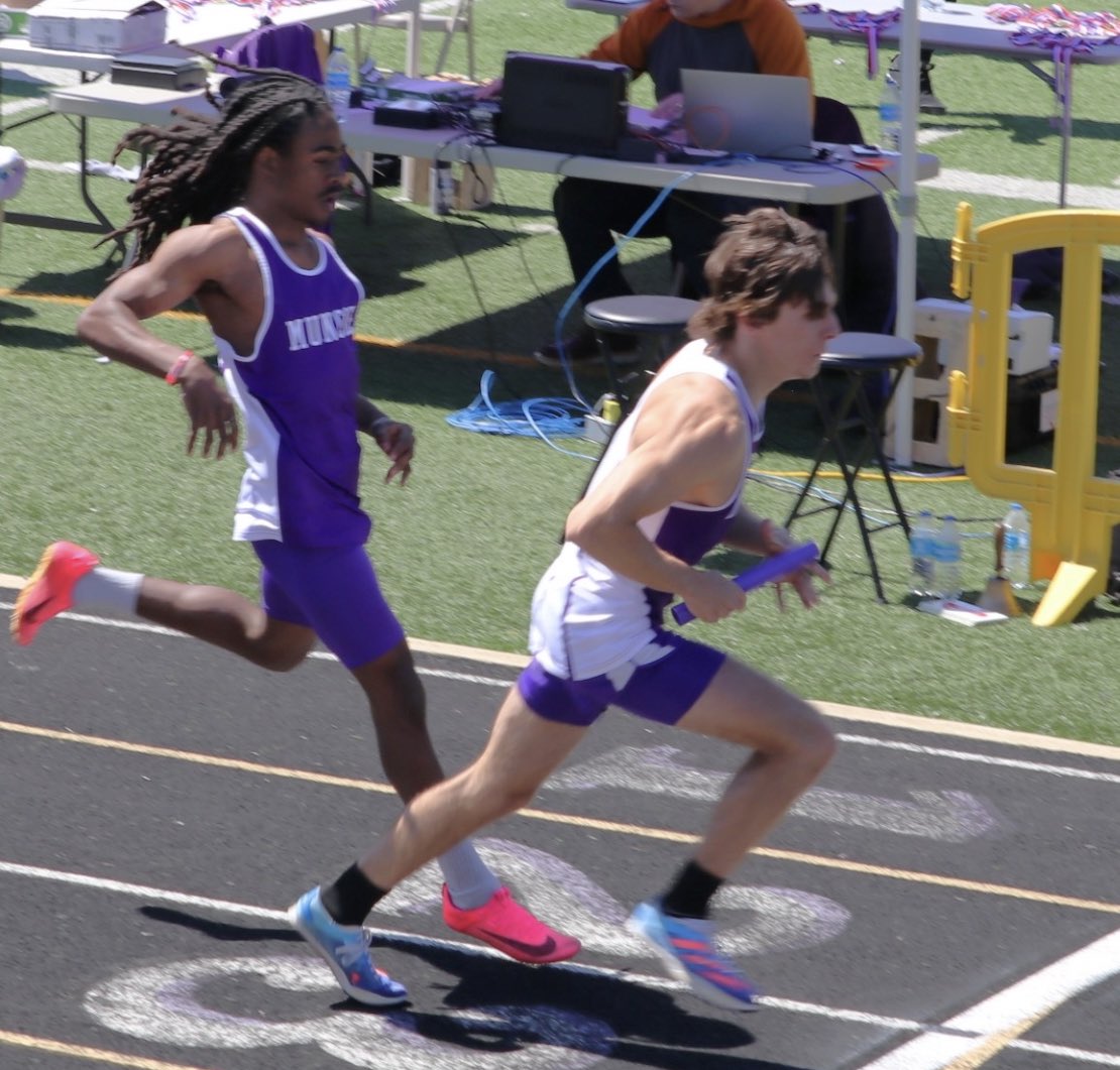 It’s Meet Day and a beautiful day to be on the track! Opportunity #3 tonight to compete at home💜 Tri Meet vs Delta & Tipton🏆 @MCHSBearcats @Coachpadgett71