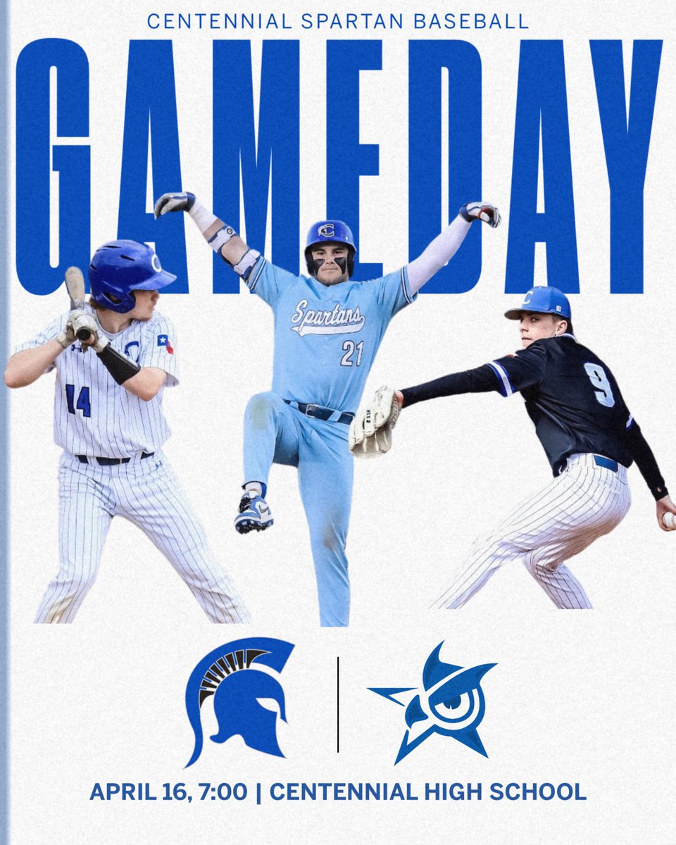 Hey Sparta, it’s GΔMΣDΔΨ!!! We will see you tonight at 7:00 as we take on the Owls! Wear Blue and GET LOUD!! 🗣️ 🎟️: burlesonisd.net/Page/3763