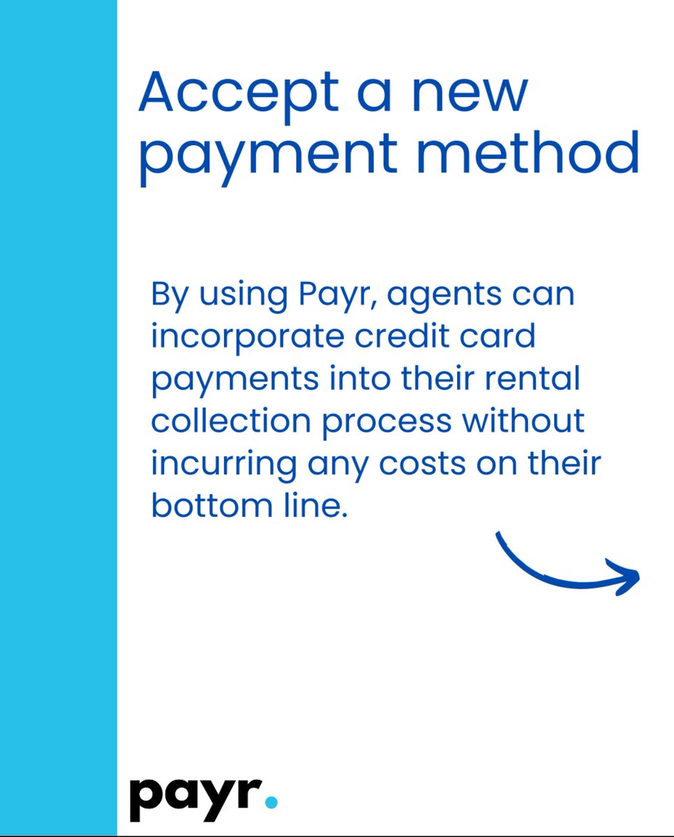 Payr - Pay rent by card tweet media