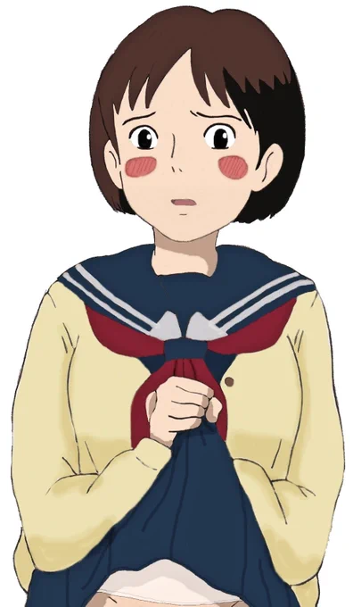 #これを見た人はセーラー服をTLに放流しよう 