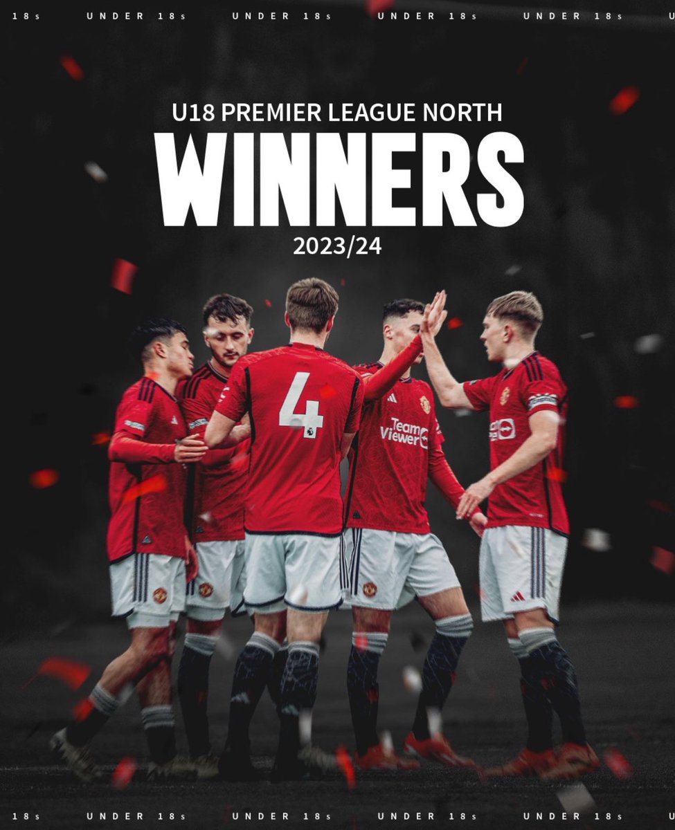 Manchester United Football Club… #U18PL North Champions 🏆 16 points clear of Manchester City. 30 pts clear of Liverpool. 19 wins from 22 games. +50 goal difference. Miles ahead of Chelsea & Arsenal’s totals. #MUAcademy is the best in England. The future is bright for…