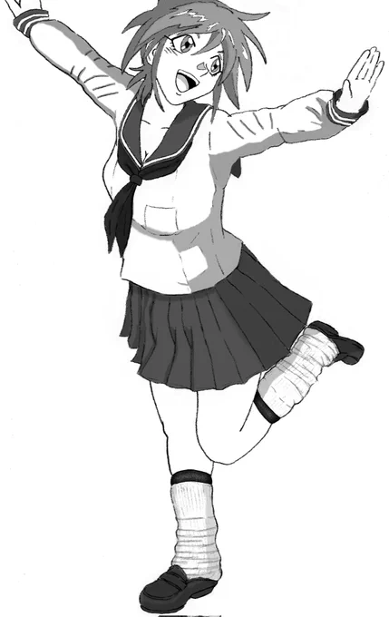 #これを見た人はセーラー服をTLに放流しよう 