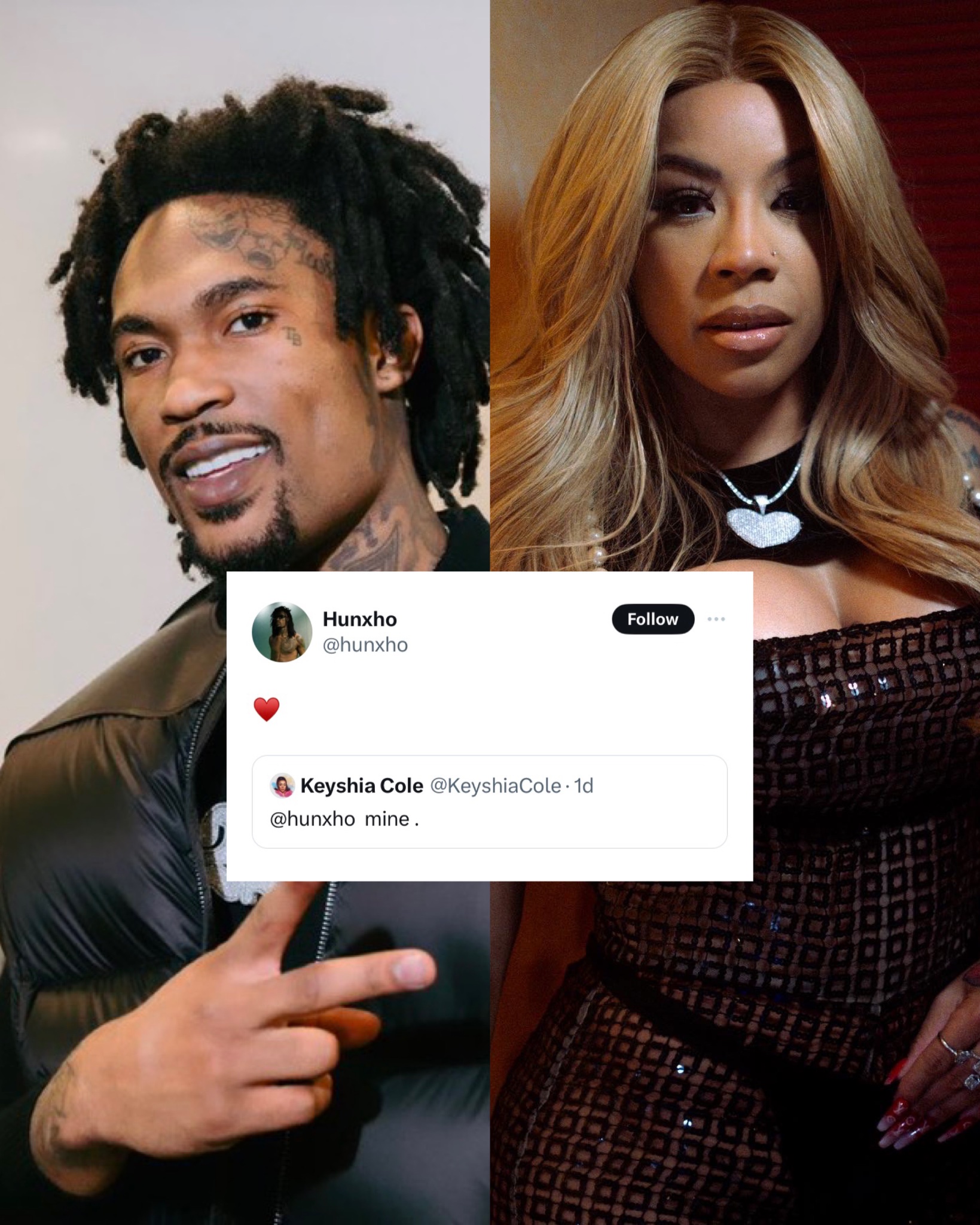 Hunxho Confirms Relationship with Keyshia Cole Amid Gloss Up Drama