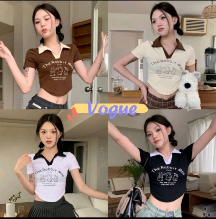 na_thel's tweet photo. เสื้อไหมพรมแขนสั้นคอปก เสื้อลายกระต่ายคิ้วมาก 4สี (M1917) -C
✅99฿
พิกัด🍊
 https://t.co/6IIZIUWiwj https://t.co/7tz5lcZcy3