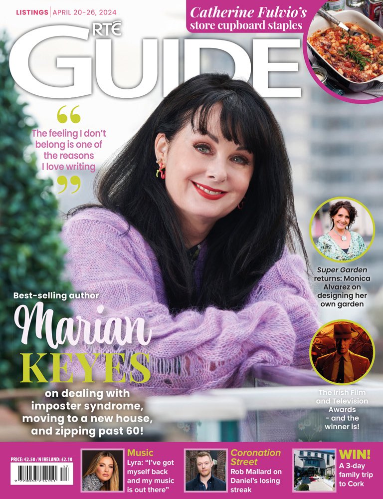 It’s all about storecupboard staples from @BallyknockenHCS in this weeks @RTE_GUIDE and how stunning does @MarianKeyes look on the front cover 🤩🤩