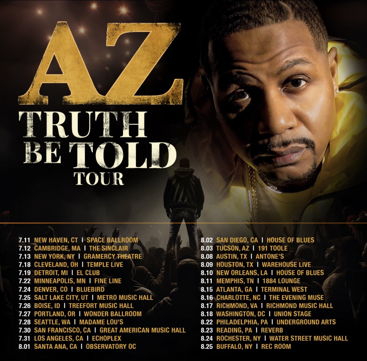 “Truth Be Told” Album Release Tour coming to a city near you. Finally!! Public on-sale 4/18 @ 10am local - www.quietmoneydirect@gmail.com for tickets and also check with venue.. who’s coming out?!?