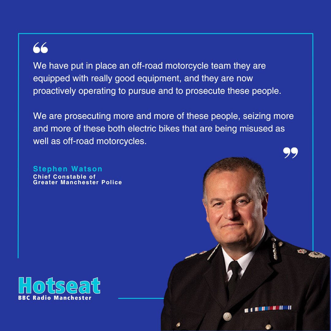 📻 Chief Constable Stephen Watson featured on @BBCRadioManc's Hotseat this morning at 10am. These are some of the key answers to the public's concerns raised on the show: