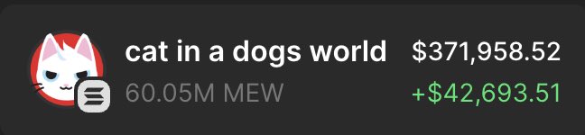 Sending $500 in $MEW to a random follower in the next 24 hours ⏰🐱

Drop your $SOL wallets, follow &amp; RT 🎁

Good luck 👍🏻