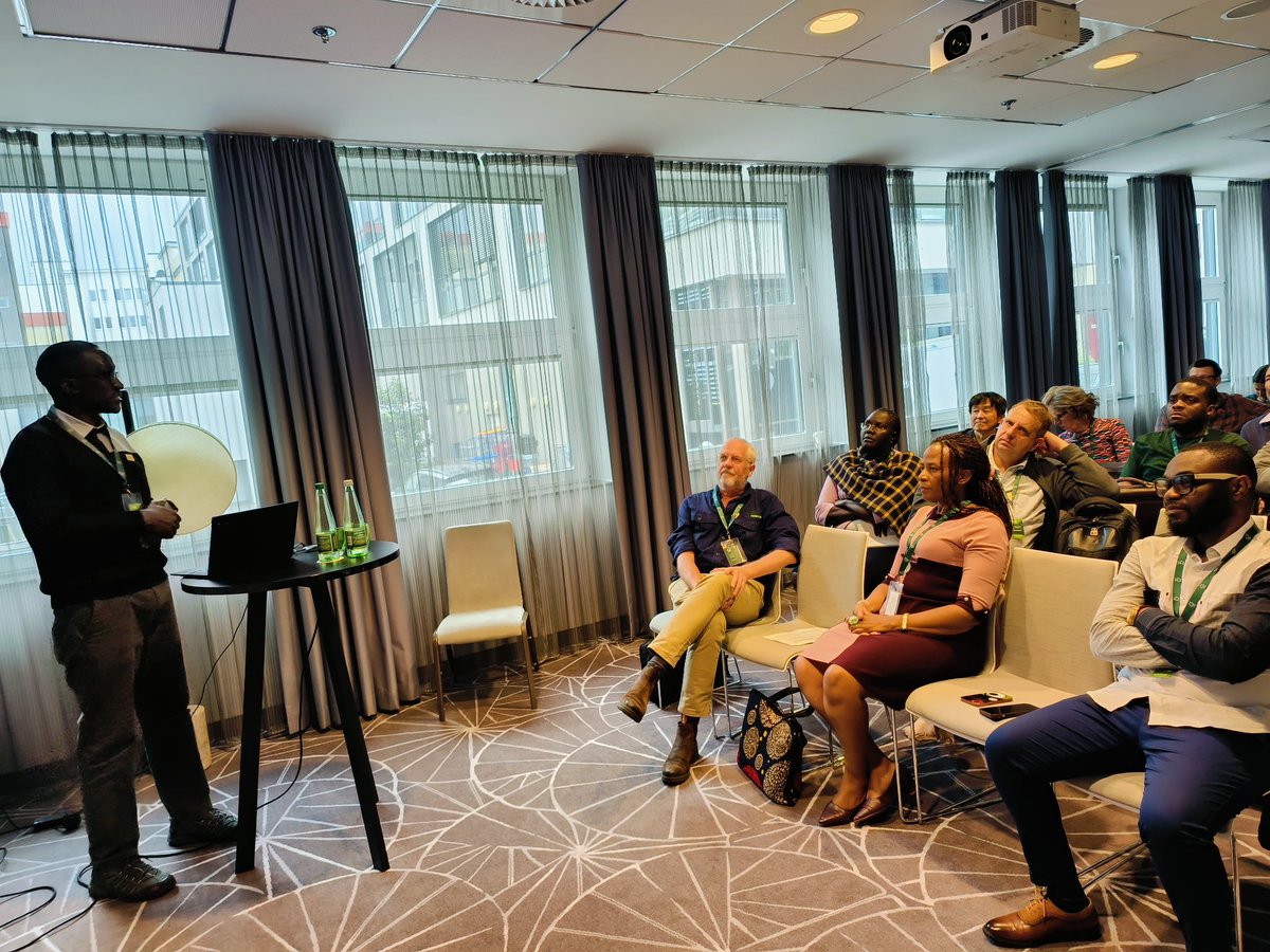 FSC_Africa's tweet photo. There is a revolution happening in Africa, says our Regional Director, @PeterAlele speaking to the global staff of @FSC_IC in Cologne, Germany. #FSCforLife. #GSM2024 #WeareFSC. https://t.co/qifHvnVsSs
