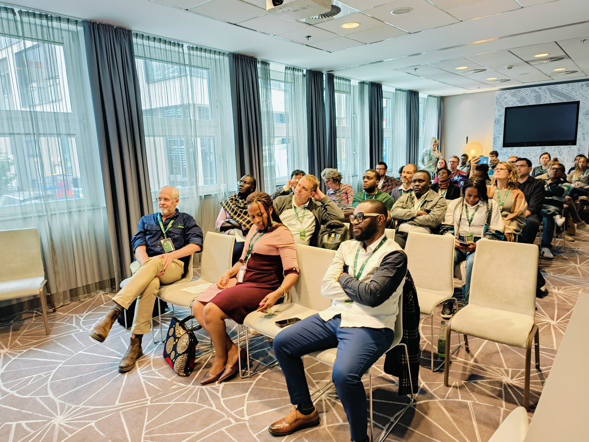 FSC_Africa's tweet photo. There is a revolution happening in Africa, says our Regional Director, @PeterAlele speaking to the global staff of @FSC_IC in Cologne, Germany. #FSCforLife. #GSM2024 #WeareFSC. https://t.co/qifHvnVsSs