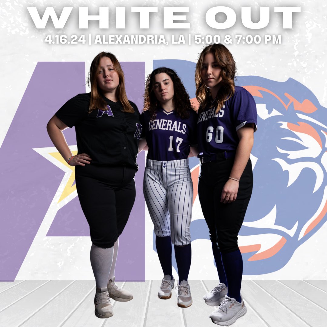 Red River Rivalry at home tonight, wear WHITE! 

🆚LCU 
📍Alexandria, LA
⌚️5:00 PM & 7:00 PM
🎥 fan.hudl.com/usa/la/south-a…
📈Game one: redriverconference.com/sports/sball/2…
Game two: redriverconference.com/sports/sball/2…
🎟️ sidelinetix.shop/#/events/17019

#IYSMAYTTSWU