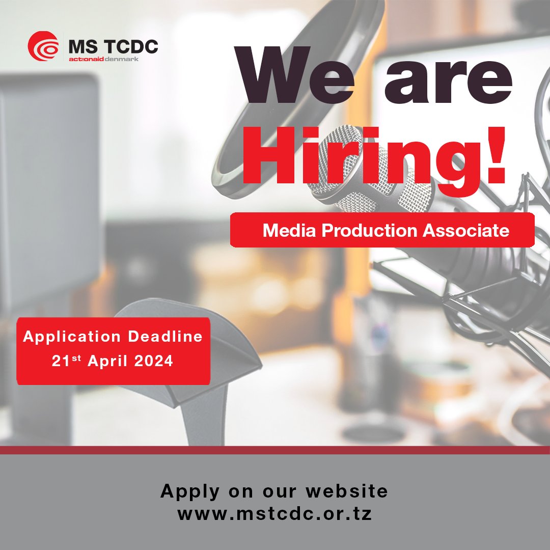 MSTCDC's tweet photo. Are you passionate about producing engaging knowledge content? Do you have experience in audio production? - if so, we are looking for you!

Learn more about the role and apply at: https://t.co/3FUVziWd5w https://t.co/3nv2E4D4xh