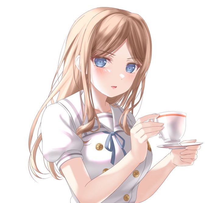 「赤面 お茶」のTwitter画像/イラスト(新着)