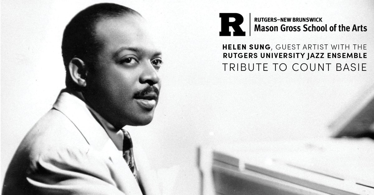 #GigAlert: Appearing as guest artist with the Rutgers Jazz Ensemble's Tribute to #CountBasie concert this  🗓️Friday, April 19 in New Brunswick. 🎟️TICKETS  t.ly/-5wjj