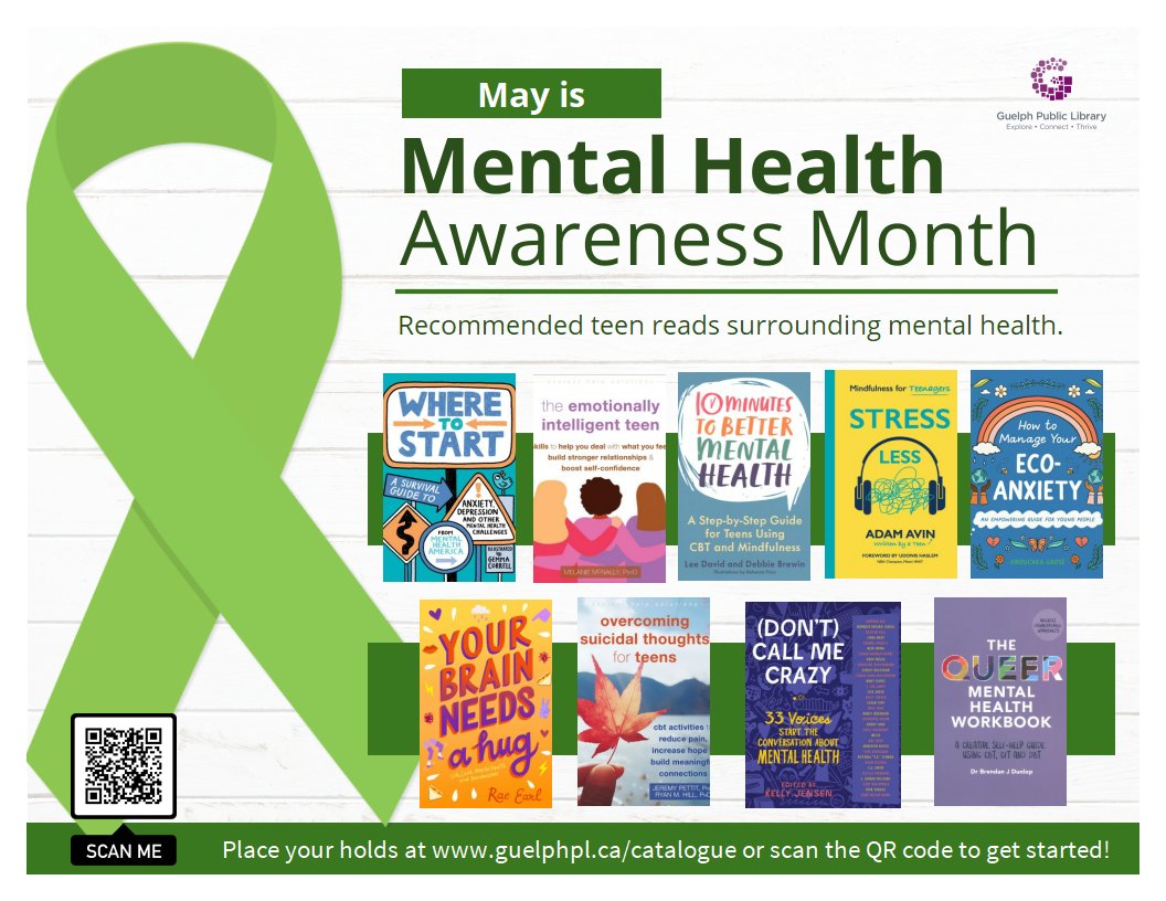 #DYK that giving compassion feels as good as receiving it? Getting wrapped up in a good book is also good for your health! Check out these recommended teen reads that help support mental health: tinyurl.com/yc5sreet #compassionconnects #mentalhealthweek