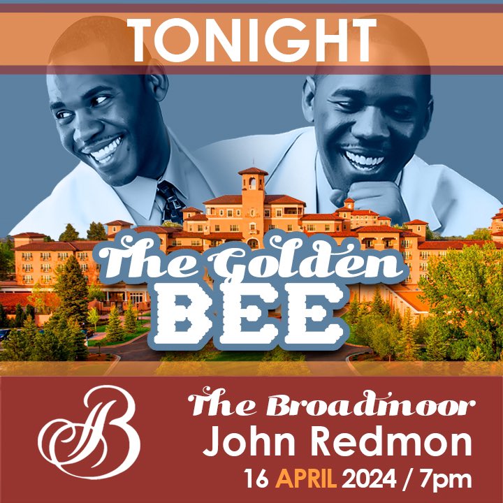 JOHN REDMON LIVE AT THE GOLDEN BEE — 

TONIGHT, April 16th at 7pm I’ll be live at The Golden Bee. If you’re in the Colorado Springs area, make a reservation to drop by and come see me! 

#johnredmon #louisarmstrong #thebroadmoor #goldenbee #ColoradoSprings