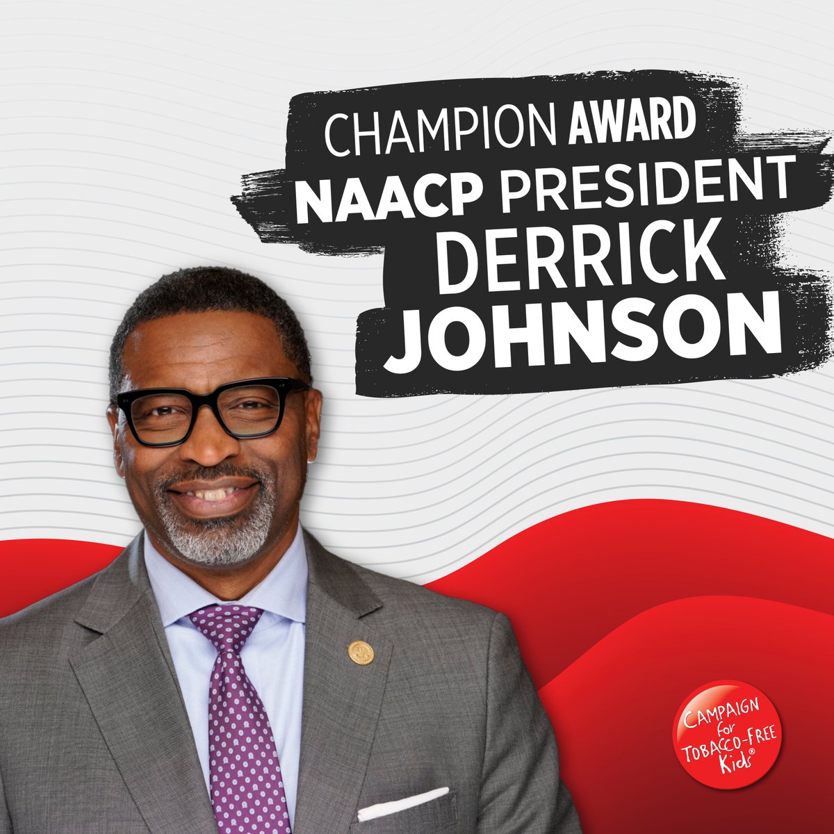 We’re thrilled to announce that this year, we will present our Champion Award to Derrick Johnson, President & CEO of the @NAACP.

We look forward to honoring @DerrickNAACP at our 2024 Youth Advocates of the Year Awards on May 9. 

Learn more at tfk.org/awards #YAYA2024