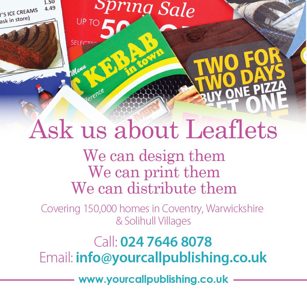 We also provide leaflet printing and distribution! For more details visit: buff.ly/3Q2k1X4 #localmagazine #localadvertising #leafletdesign #leafletprinting #leafletdistribution #coventry #solihull #warwickshire