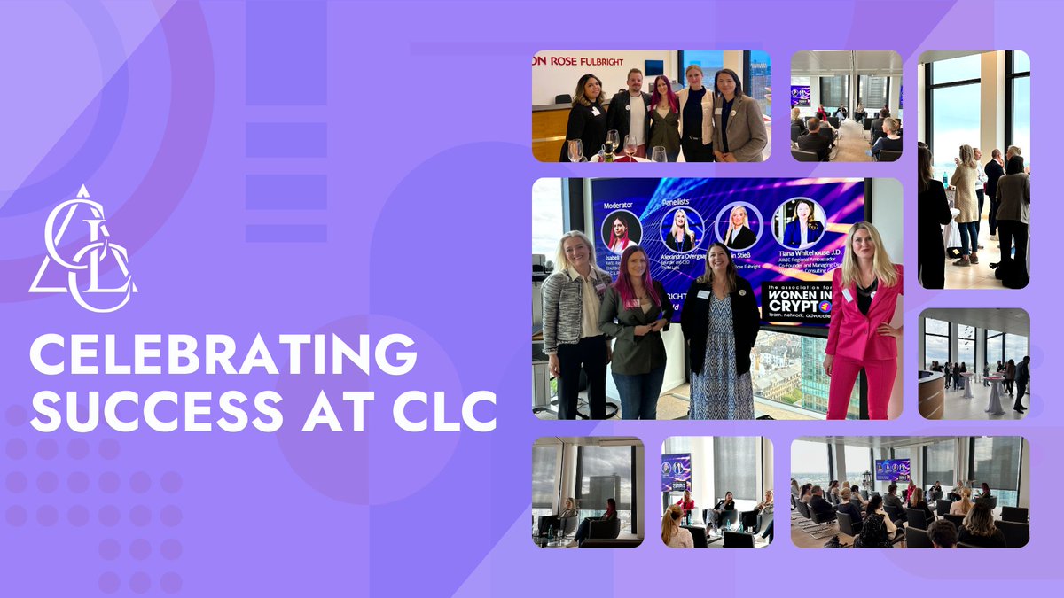 🎉 Big shoutout to Isabell Wermescher for leading a fantastic event for @AWIClglobal  in Frankfurt! We are proud to have such dynamic leaders at #CLC. 🌟 

#Leadership #WomenInCrypto #ThankYou