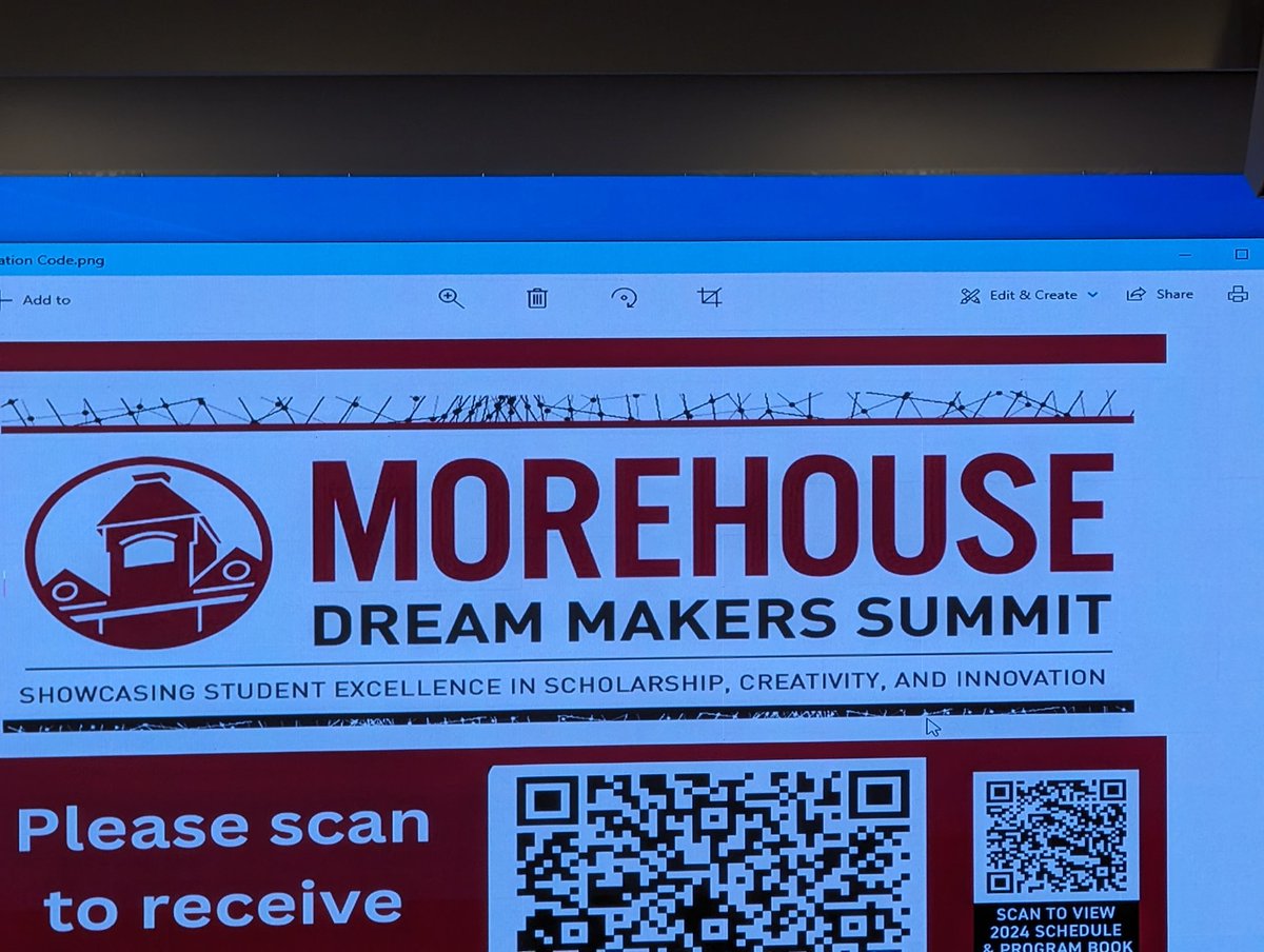 Great talk by @laneygradschool alum @DrPlattLab at the Morehouse Dream Makers Summit. Excited for a chance to talk to these awesome @Morehouse scholars throughout the day. #DiversityisExcellence