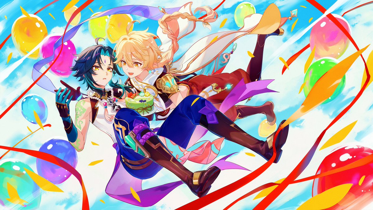 paopaobeibei's tweet photo. #魈生誕祭2024
＃魈空 #原神
魈くんおめでとう～！！🥳💚💛🎂 https://t.co/LPTHwX10L8