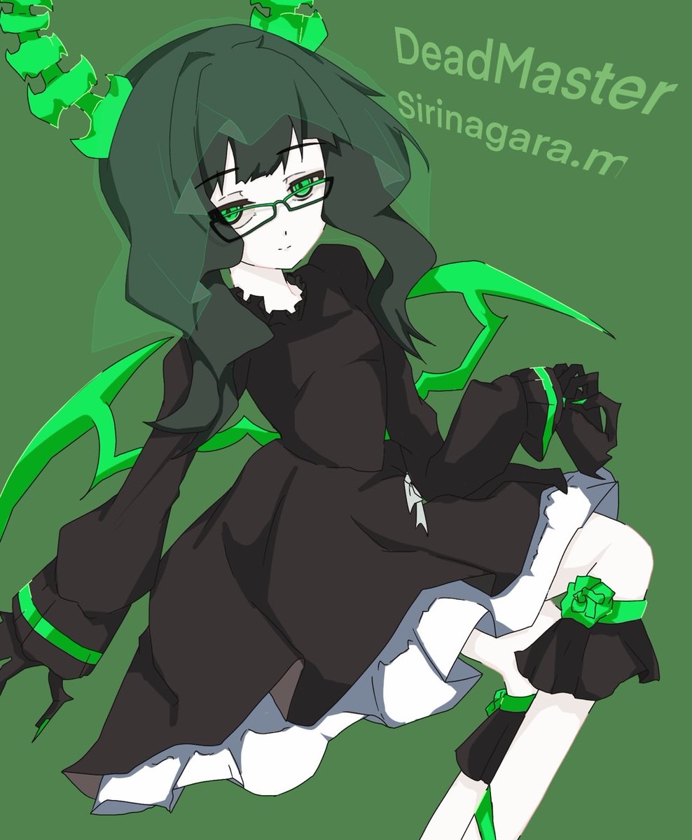 デッドマスターDeadmaster
（小鳥遊ヨミ）
#blackrockshooter
 #ブラックロックシューター
 #BRS
 #イラスト