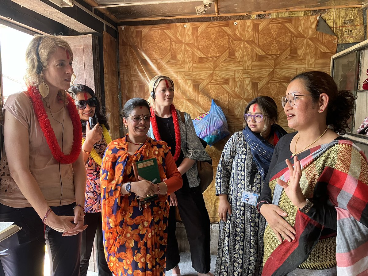 HeikkaRR's tweet photo. Meeting women entrepreneurs with @unwomennepal @NaistenPankki and @FCA_global Experienced how their work affects the whole communities. Impressed by the confidence, determination, energy and joy! https://t.co/BUpw2zOjME