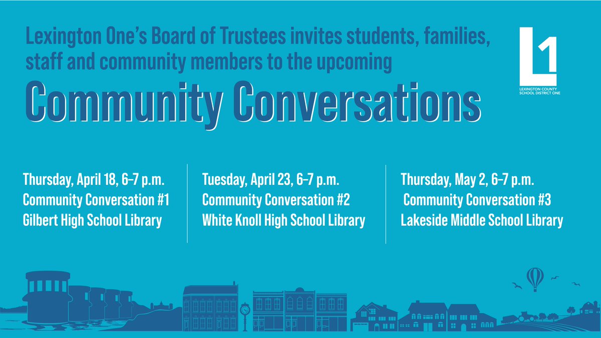 The Board of Trustees' first Community Conversation will be held Thursday from 6-7 p.m. at the GHS Library. The Board invites students, families, staff and community members to this event. Can't make this upcoming Community Conversation? The Board of Trustees will host two