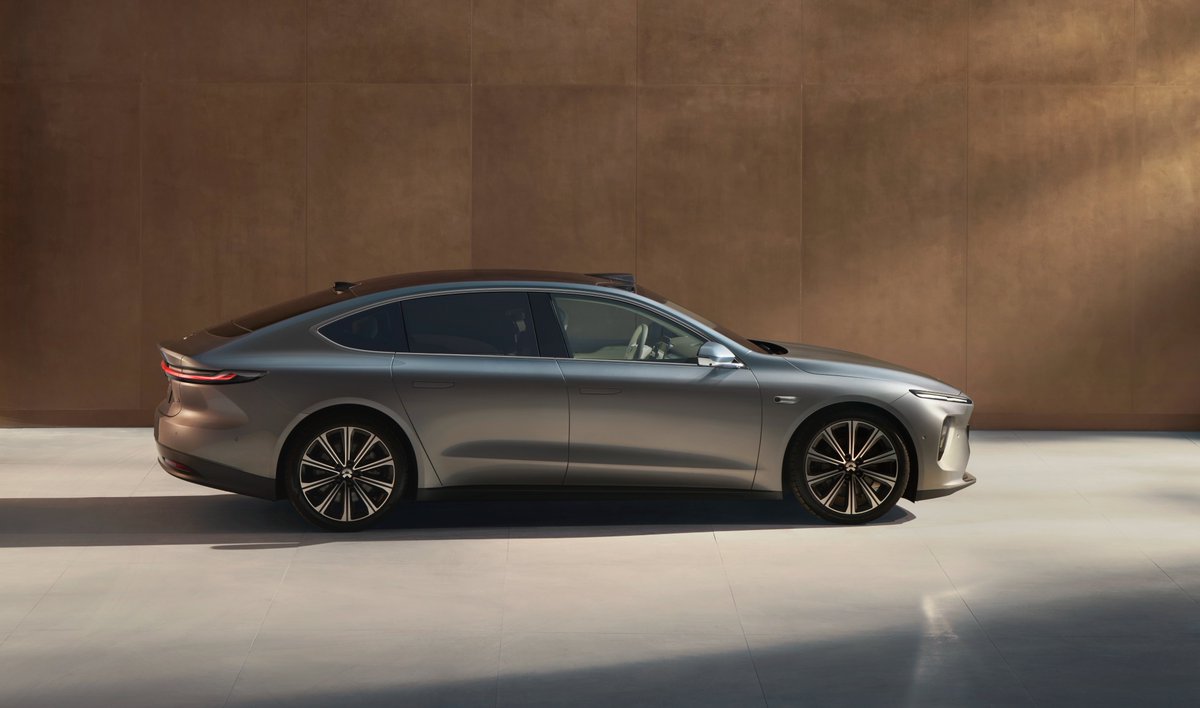 NioStrats's tweet photo. $NIO #NIO will officially launch the 2024 #NioET7 #ET7 Apr25th w/ specifications &pricing, customers can preorder today w/ RMB5k to lock in order &receive RMB3k NIO Credits, deliveries begin Apr30th. New ET7 will be shipped to NIO showrooms w/ test drives accessible Apr25th https://t.co/vURJXaYJUX