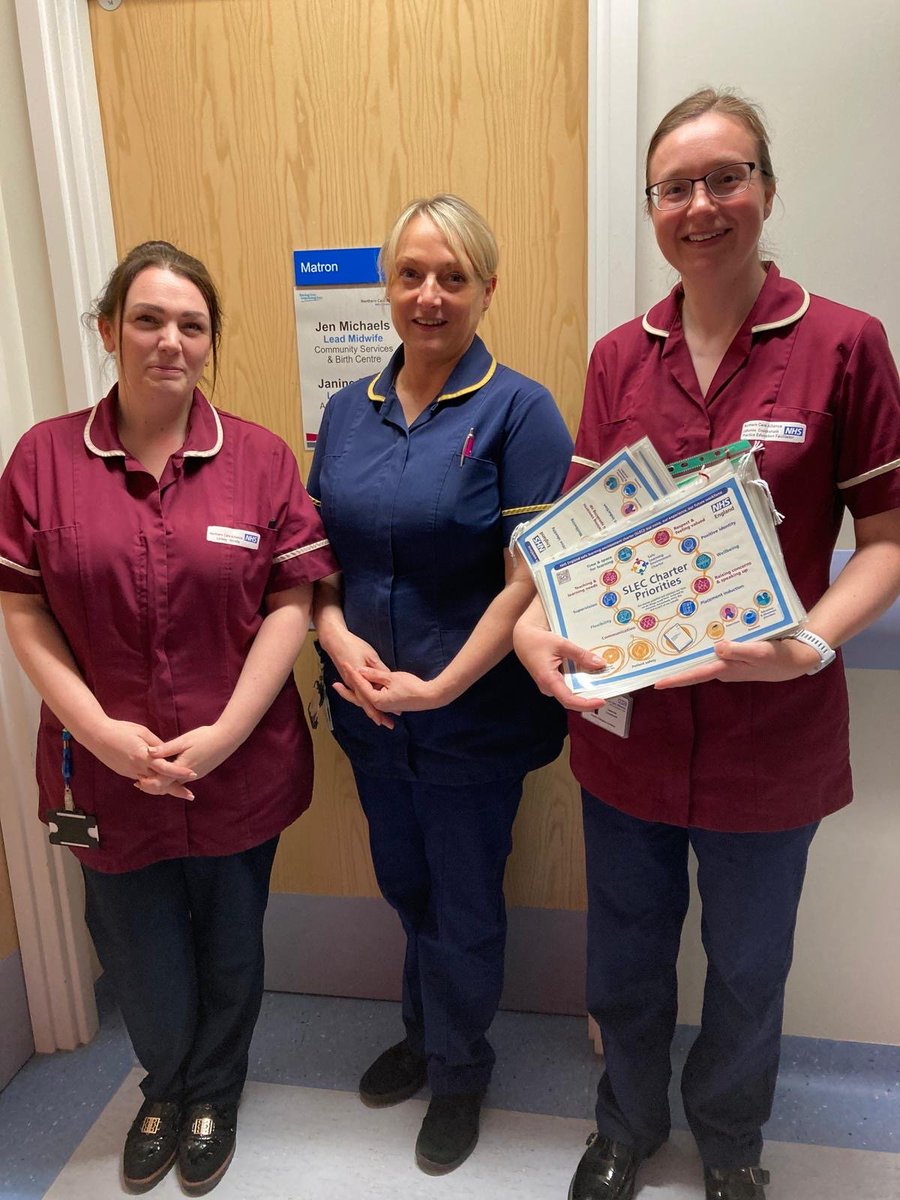 NcaPef's tweet photo. Many thanks to our senior midwifery colleagues @clairelourom for showing the @NcaPef , @CpdNca+ @TNATeamNCA1 team around the maternity services during our OCO walkaround+supporting the launch of the safe learning environment charter. @FaithSheils #lovelearning https://t.co/Ghbllh5qH8