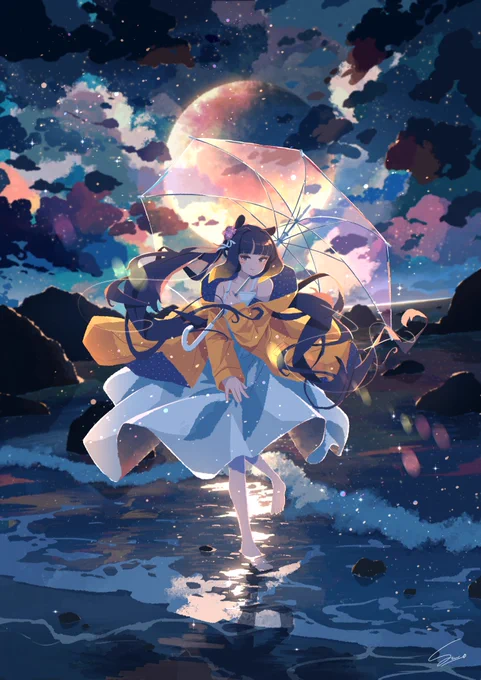 #一次創作作家のファンアートホロライブ 