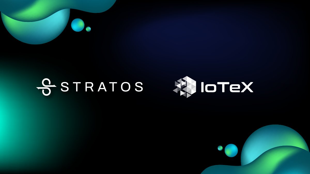 🚀 Exciting news! 🚀Stratos and @iotex_io have partnered strategically to supercharge the #DePIN ecosystem! Our goal: fuel innovation and empower #Web3 projects with a solid, robust, decentralized infrastructure! 🔍 One key initiative? Enabling data availability on the IoTeX