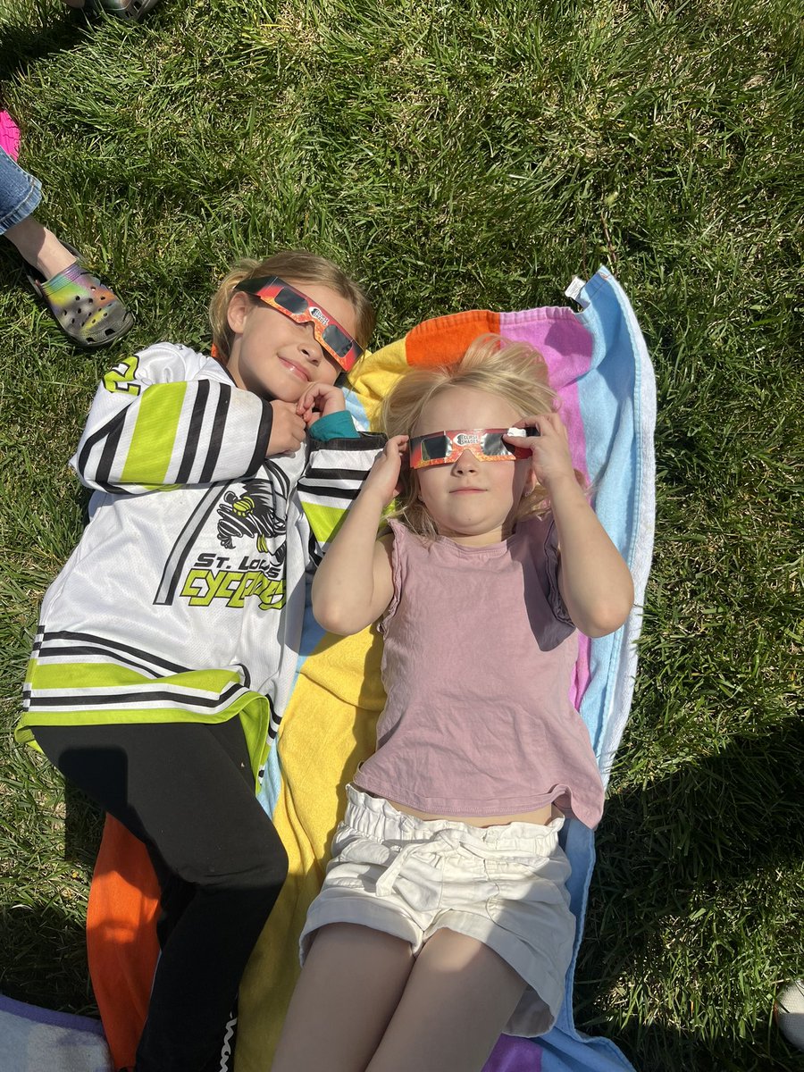 A little late but the Solar Eclipse was so much fun 🤍🤍 #SCEsoars