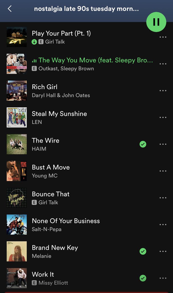 absolutely WILD For You playlist this morning
