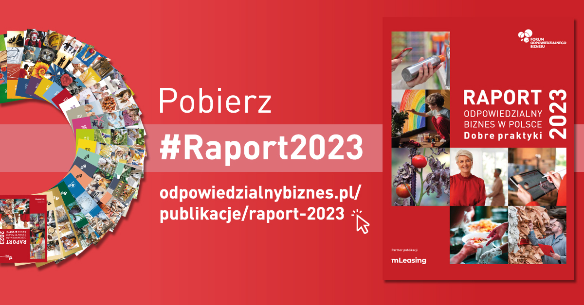 FOB_Poland's tweet photo. 📕 Raport „Odpowiedzialny biznes w Polsce 2023. Dobre praktyki” już dostępny ❗

W 22. edycji zaprezentowano 1046 działań podjętych przez 266 firmy.

Partnerem publikacji jest #mLeasing 🤝

👉Pobierz #Raport2023: https://t.co/H66PhT8BmS

#ESG #sustainability #zrównoważonyrozwój https://t.co/LWy1ghqN0B