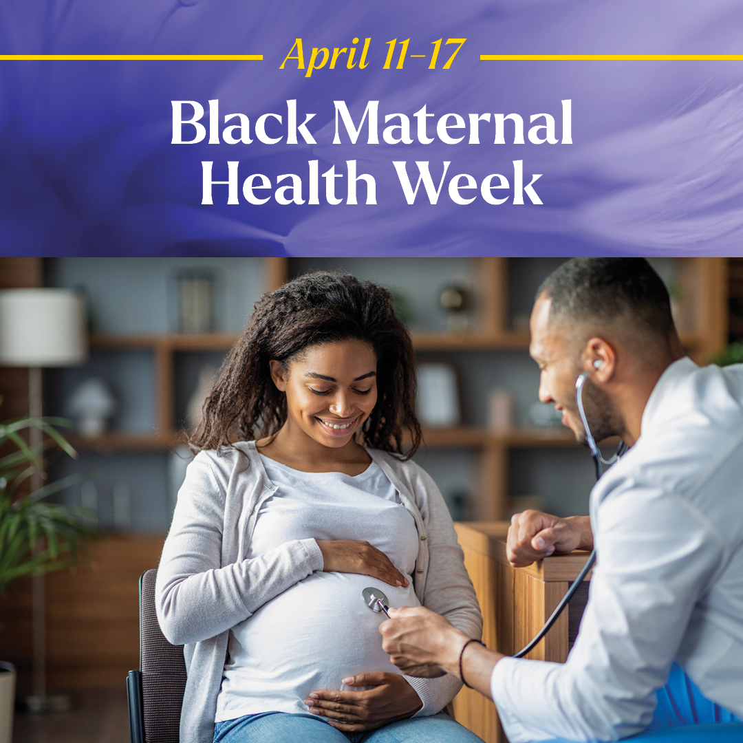 Did you know that in the U.S., Black women are 3x more likely to die from a pregnancy-related cause than white women? During Black Maternal Health Week let’s commit to raising awareness and inspiring action to tackle the inequities in our maternal health care system.