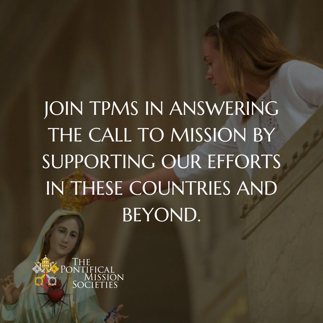 TPMS_USA's tweet image. Have you ever wondered what countries need missionaries the most?🌍 From Africa to Latin America and Asia, discover where our mission work can make the greatest impact.

Discover how you can help! missio.org 

#MissionaryWork #TPMS