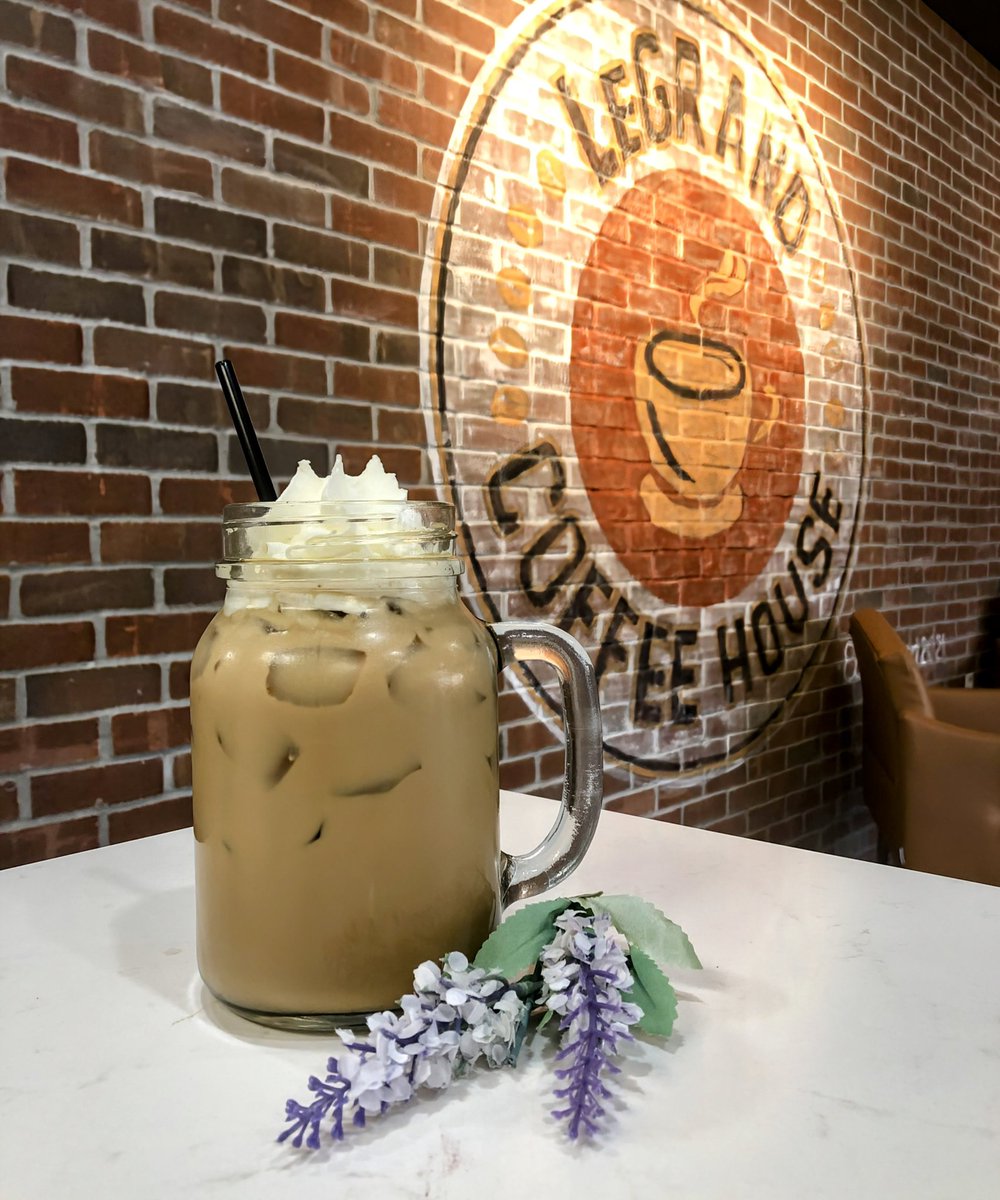 Perk up your day with our Lavender Haze Latte! This springtime favorite features a floral lavender and creamy white mocha with espresso and your milk of choice. Available hot or iced. 🪻