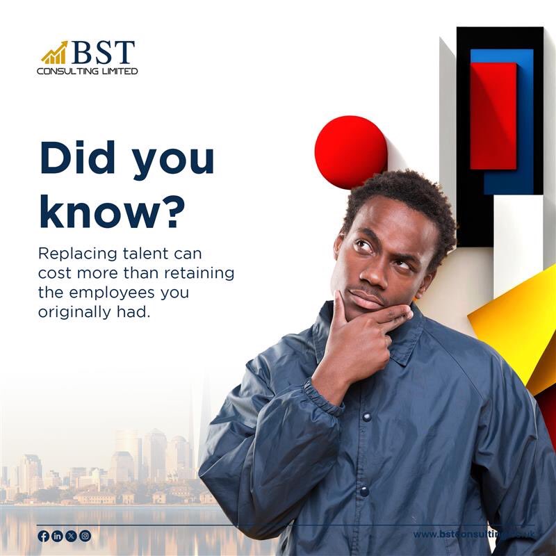 Investing in your staff’s professional development is vital for team retention to the point that 94% of employees would stay at a company longer if it invested in their career development.

#bstconsultinglimited #employeedevelopment #employeegrowth #employeetraining