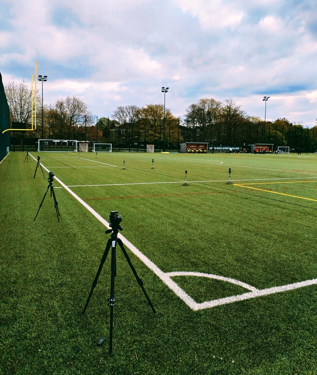 A great morning kick-starting our NFL-funded project looking at sprint mechanics and biological maturity in junior athletes.