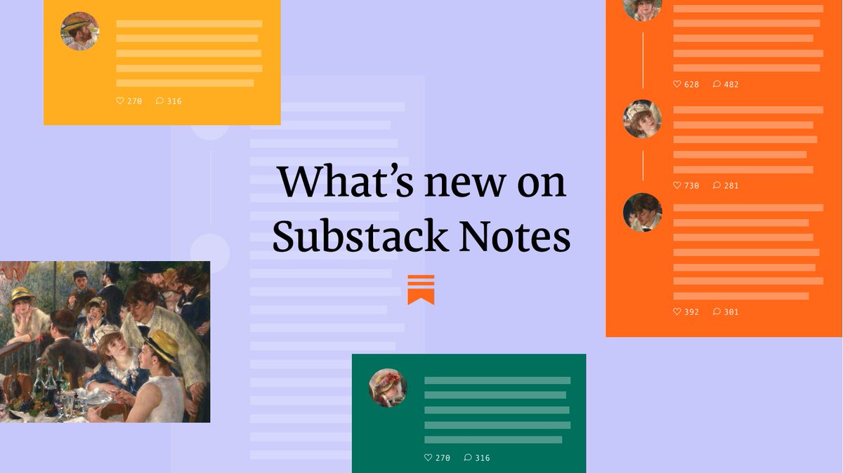 Today, we’re making two important additions to Notes. You can: - Post videos directly to Notes in the Substack app and on the web - Embed notes on external web pages Find out more: on.substack.com/p/video-and-em…