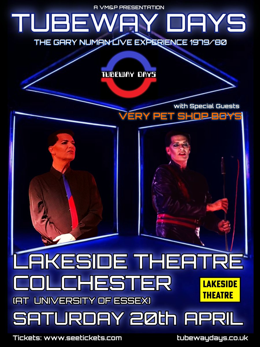 Counting down the days to our first 2024 show, it won't be long now. We're all prepared and looking forward to the unveiling of the '79 replica stage set. Tickets are still available for this show at Lakeside Theatre until Friday at 7pm via link below. seetickets.com