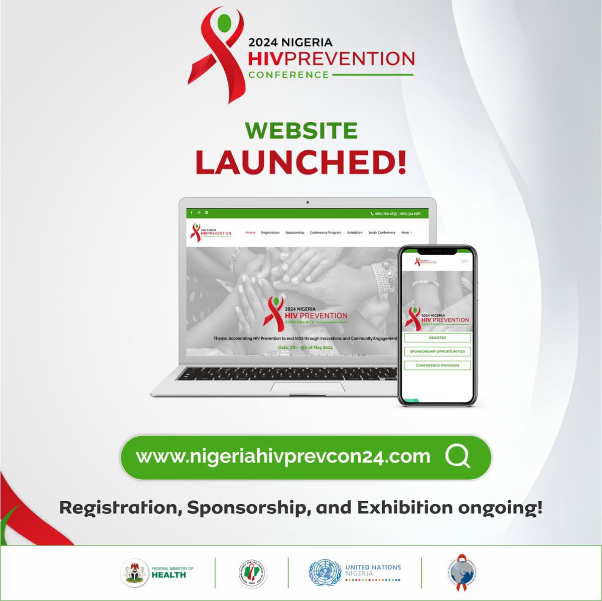 Kindly click on this link, to register nigeriahivprevcon24.com @Fmohnigeria @UnaidsNigeria @PEPFAR